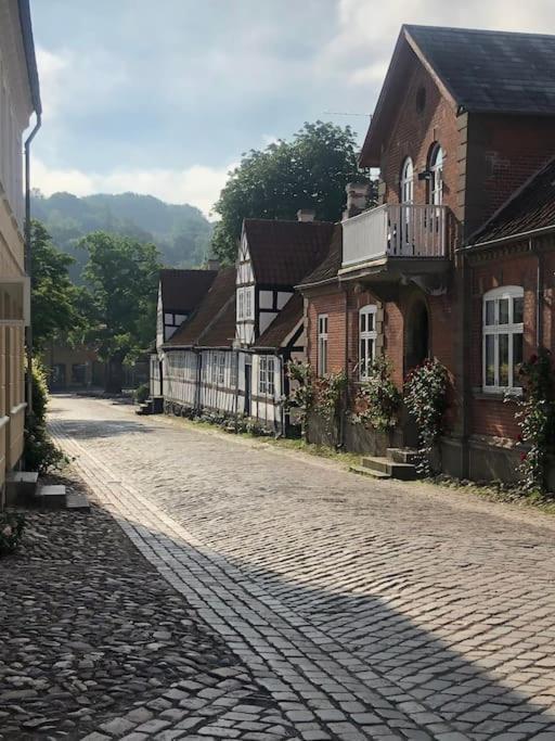 Idyllisk, Historisk Byhus Ved Fjorden I Mariager Exterior foto